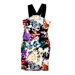 THE vintage Shop floral warercolor pastel pattern dress